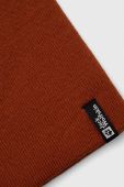 Шапка Jack Wolfskin колір коричневий з товстого трикотажу