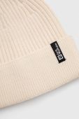 Шапка Jack Wolfskin колір бежевий з тонкого трикотажу