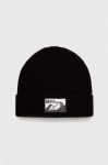 Шапка Jack Wolfskin колір чорний з товстого трикотажу Шапка Jack Wolfskin колір чорний з товстого трикотажу
