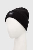 Шапка Colourwear колір чорний з тонкого трикотажу
