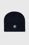 Шапка Mammut Sublime колір синій вовна Шапка Mammut Sublime колір синій вовна