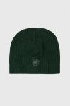 Шапка Mammut Sublime колір зелений вовна Шапка Mammut Sublime колір зелений вовна