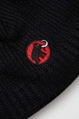 Шапка Mammut Sublime колір чорний вовна