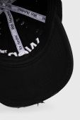 Бавовняна бейсболка Won Hundred колір чорний з аплікацією