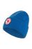 Шапка Fjallraven F78142.538 1964 Logo з товстого трикотажу вовна колір блакитний