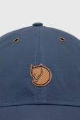 Кепка Fjallraven Vidda колір синій з аплікацією
