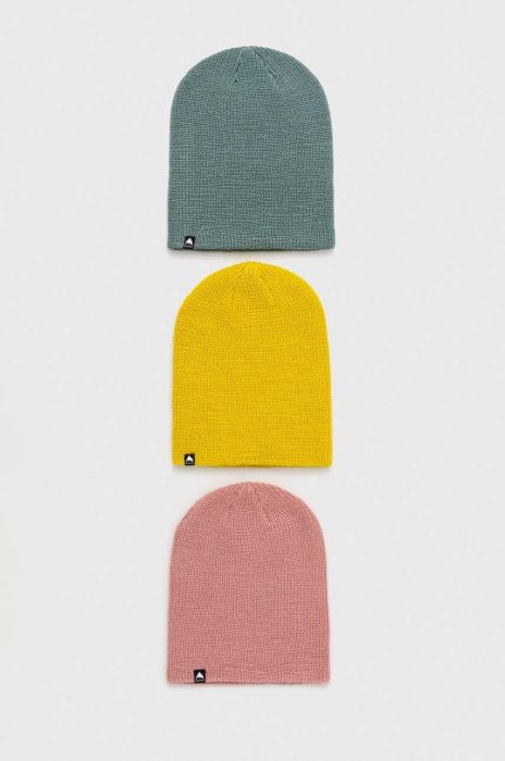 Шапка Burton Recycled DND 3-pack колір барвистий