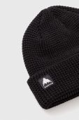 Шапка Burton Recycled Waffle колір чорний з товстого трикотажу