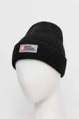 Шапка Black Diamond колір чорний з товстого трикотажу