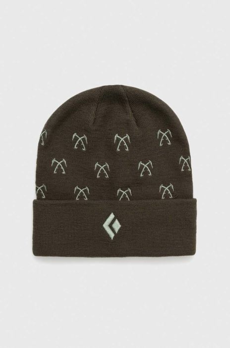 Шапка Black Diamond колір зелений