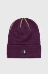 Шапка Black Diamond колір фіолетовий з тонкого трикотажу Шапка Black Diamond колір фіолетовий з тонкого трикотажу