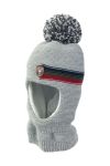 Дитяча балаклава Jamiks колір сірий