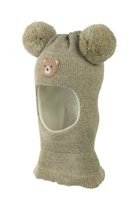 Дитяча балаклава Jamiks SOCORRO колір бежевий (3562956)