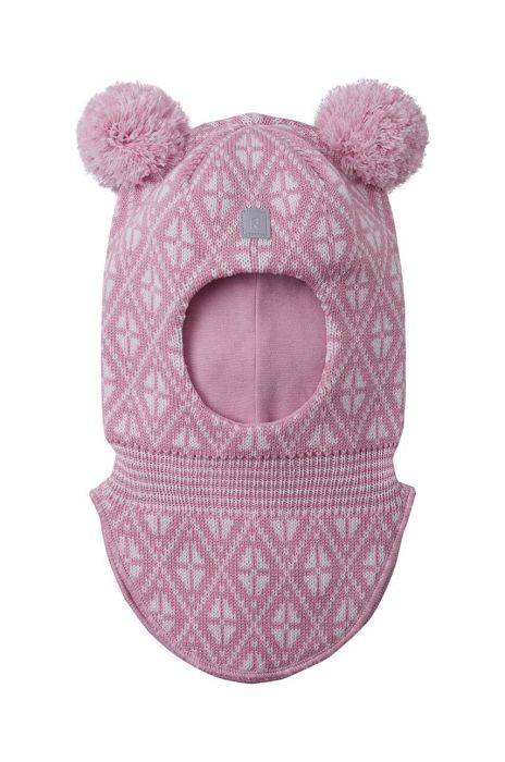 Дитяча балаклава Reima Kuuraan колір рожевий