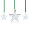 Декоративна підвіска Swarovski Annual Edition Ornament Set 2023 3-pack колір прозорий