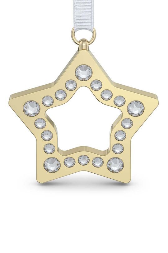 Декоративна підвіска Swarovski Holiday Magic Star Ornament S колір срібний