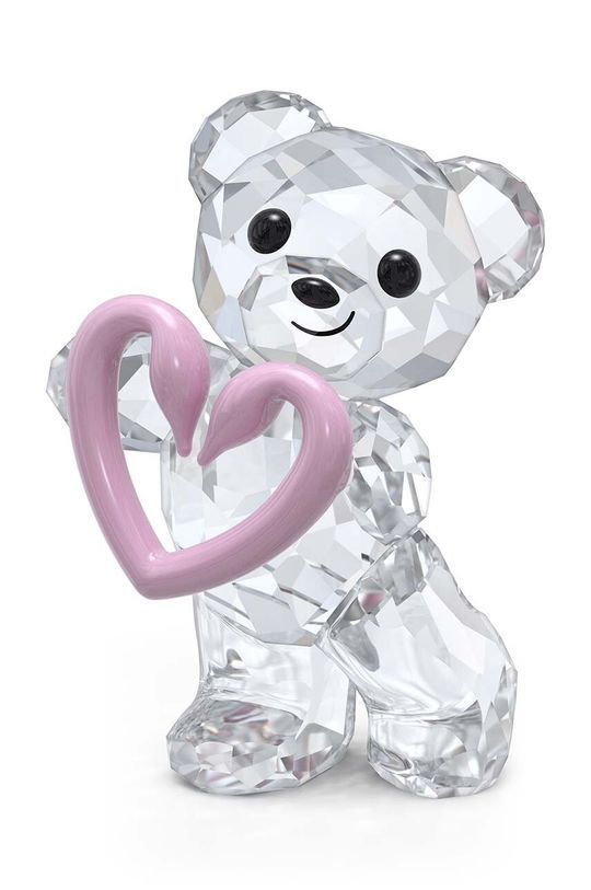 Декорація Swarovski Una Bear Kris колір прозорий