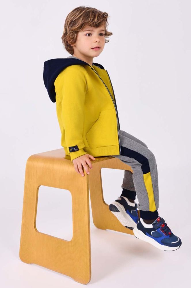 Дитячий спортивний костюм Mayoral колір жовтий (3408412)