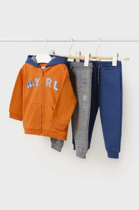 Cпортивний костюм для немовлят Mayoral колір помаранчевий (3428777)