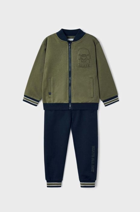 Дитячий спортивний костюм Mayoral колір зелений (3408497)