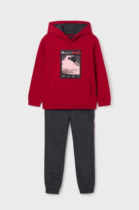 Дитячий спортивний костюм Mayoral колір червоний (3450252)
