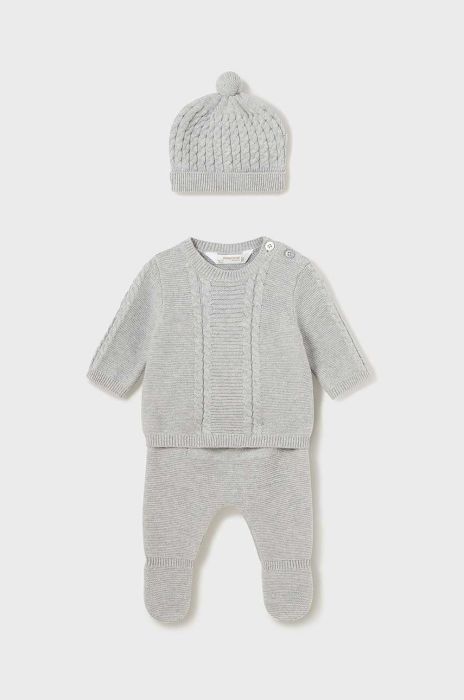 Комплект для немовлят Mayoral Newborn Gift box колір сірий (3579126)