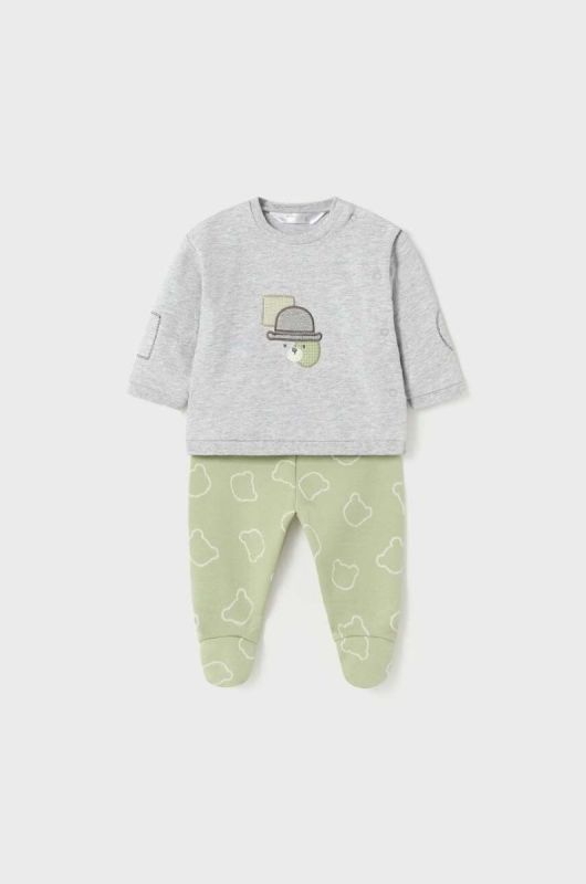 Комплект для немовлят Mayoral Newborn Gift box колір зелений (3461125)