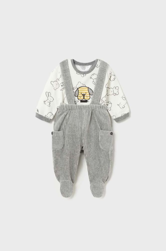 Комплект для немовлят Mayoral Newborn Gift box колір сірий (3449571) фото 2