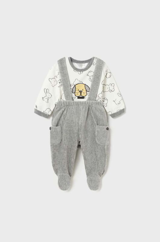 Комплект для немовлят Mayoral Newborn Gift box колір сірий (3449571) фото 2