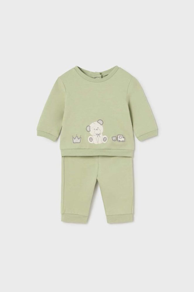 Комплект для немовлят Mayoral Newborn 2-pack колір зелений (3577535) фото 2
