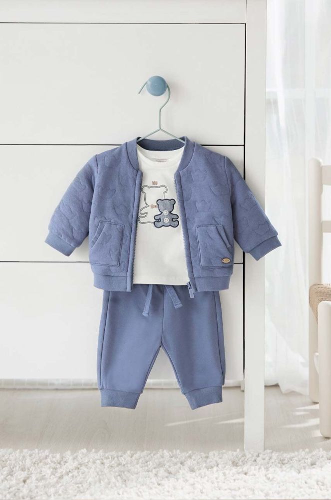 Cпортивний костюм для немовлят Mayoral Newborn колір синій