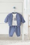 Cпортивний костюм для немовлят Mayoral Newborn колір синій