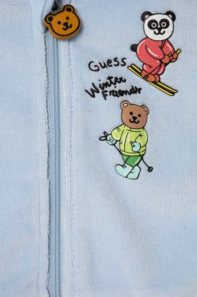 Комплект для немовлят Guess колір блакитний (3571099) фото 7