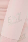 Комплект лаунж EA7 Emporio Armani жіночий колір рожевий