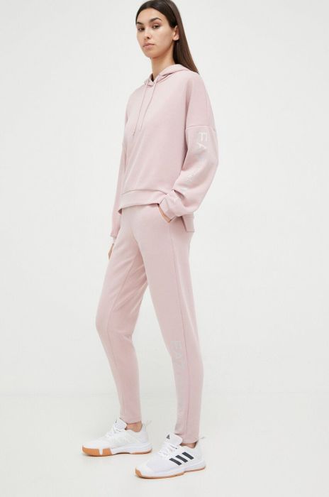 Спортивний костюм EA7 Emporio Armani жіночий колір рожевий (3533061)