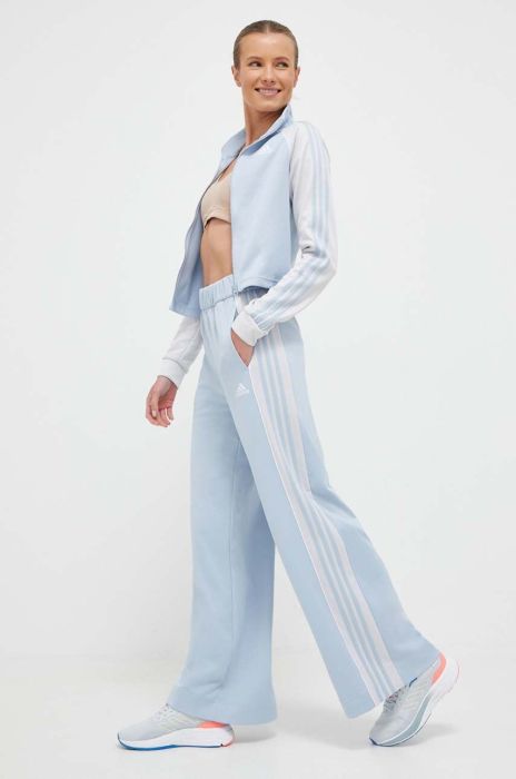 Спортивний костюм adidas жіночий колір блакитний (3394082)