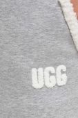 Спортивні штани UGG колір сірий однотонні