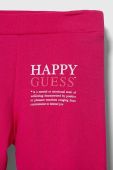 Дитячий бавовняний костюм Guess колір рожевий (3445968)