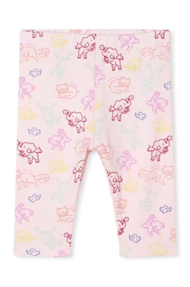 Комплект для немовлят Kenzo Kids колір рожевий фото 5