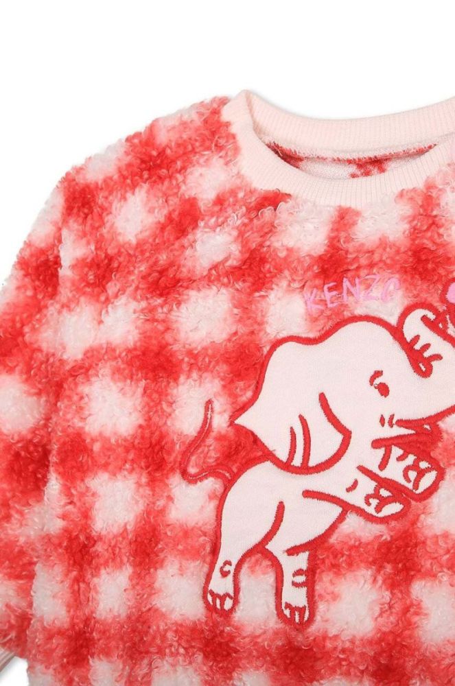 Комплект для немовлят Kenzo Kids колір червоний фото 4
