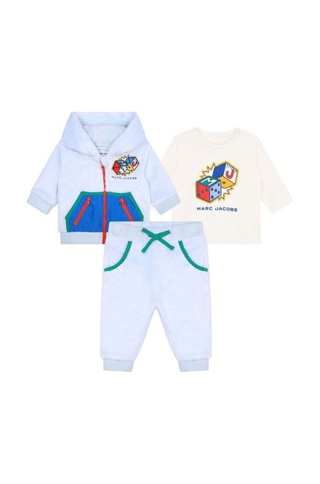Дитячий комплект Marc Jacobs 3-pack колір блакитний (3450307)