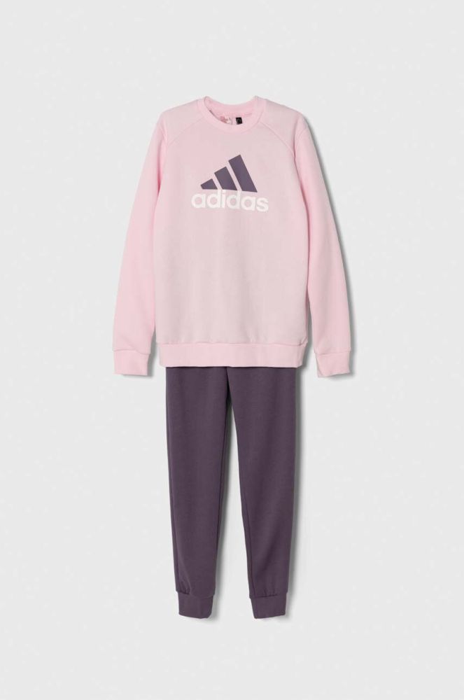 Дитячий спортивний костюм adidas колір рожевий (3445983)