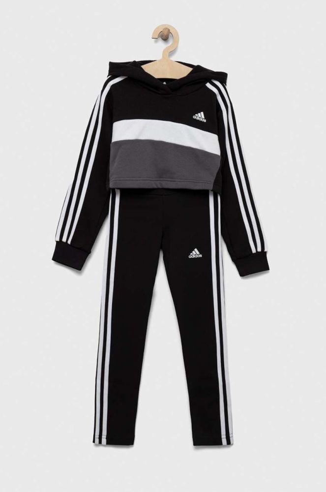 Дитячий спортивний костюм adidas колір чорний (3327674)