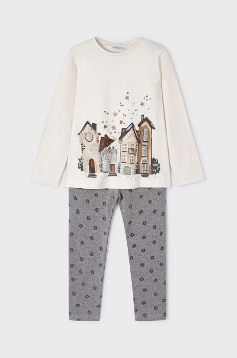 Дитячий бавовняний комплект Mayoral колір сірий (3419777)