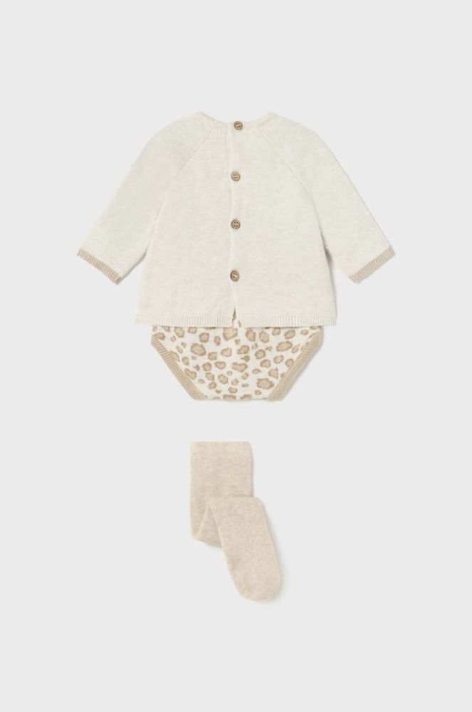 Комплект для немовлят Mayoral Newborn Gift box колір бежевий (3569859) фото 3