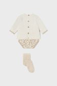 Комплект для немовлят Mayoral Newborn Gift box колір бежевий (3569859)