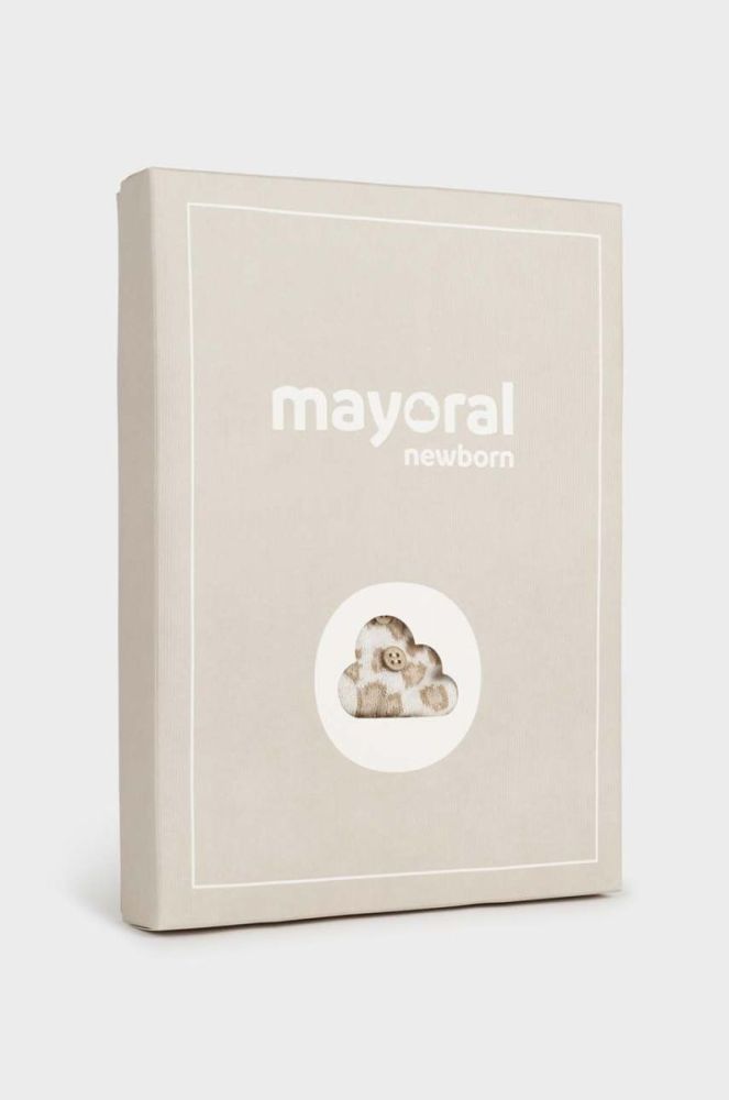 Комплект для немовлят Mayoral Newborn Gift box колір бежевий (3569859) фото 7