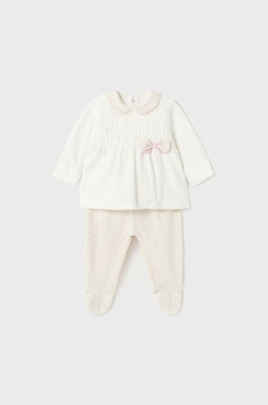 Комплект для немовлят Mayoral Newborn колір бежевий (3415200)