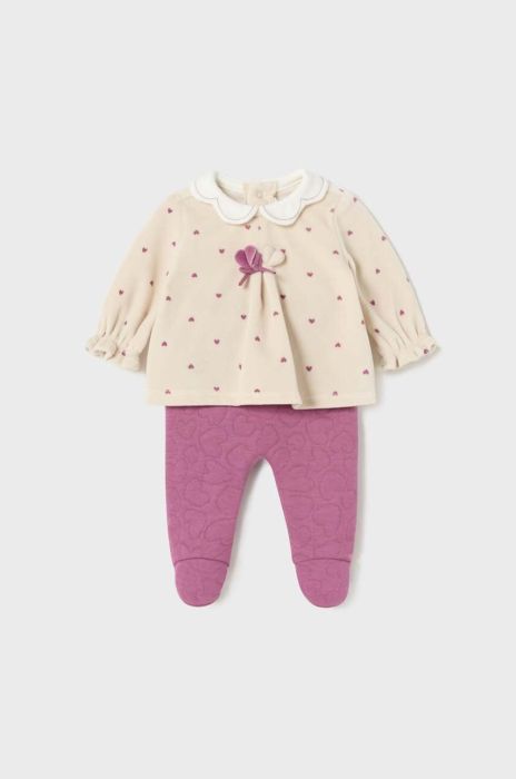 Комплект для немовлят Mayoral Newborn Gift box колір фіолетовий