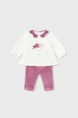 Комплект для немовлят Mayoral Newborn 2-pack колір фіолетовий
